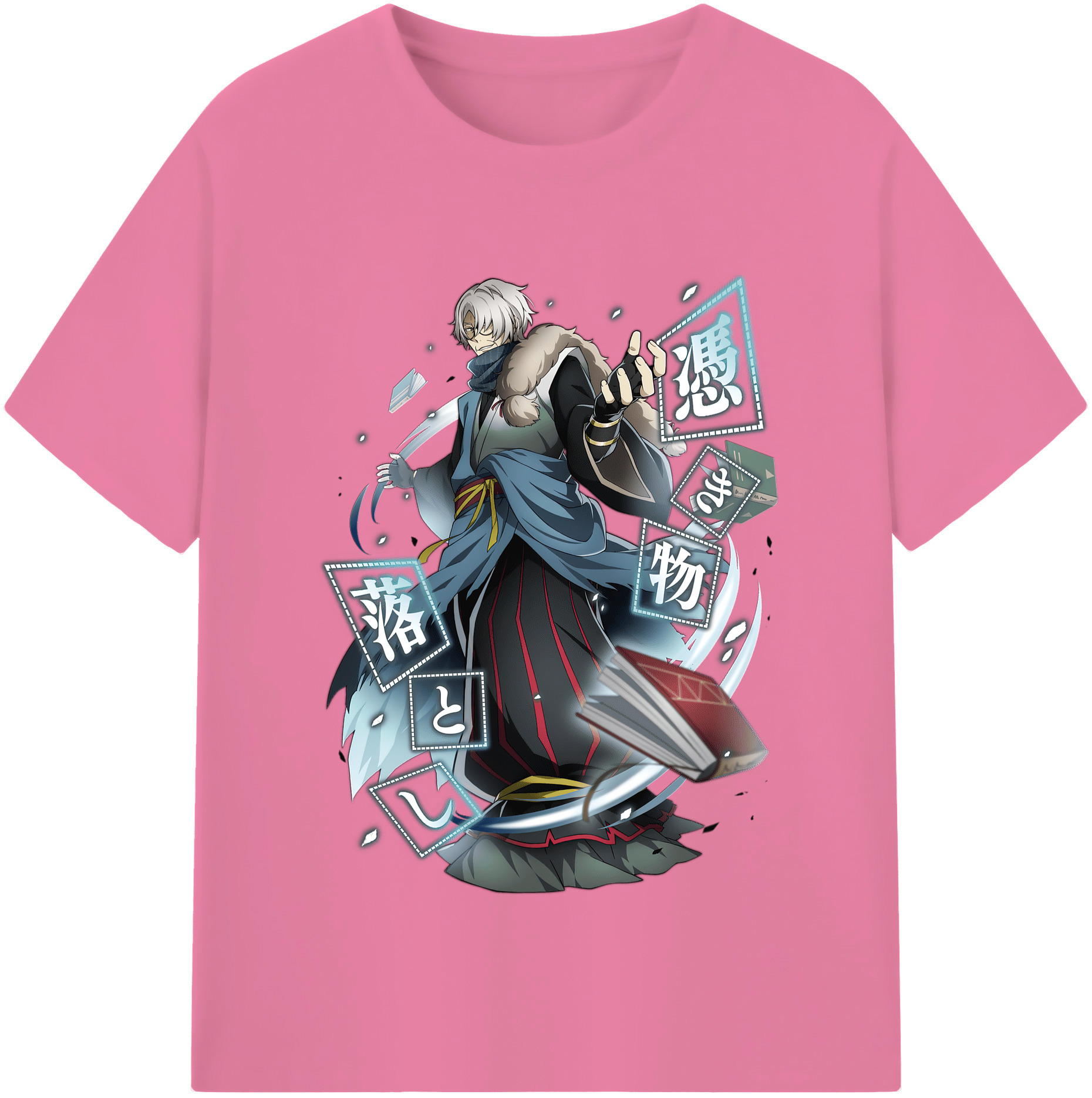 （画像用） 文豪ストレイドッグス Bungo Stray Dogs 綿100％半袖Tシャツ（フロントプリント）